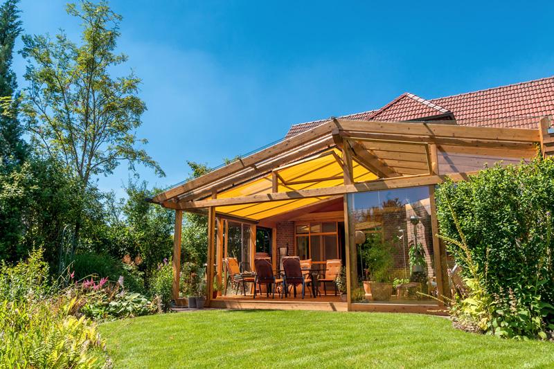 Wintergartenmöbel aus Holz