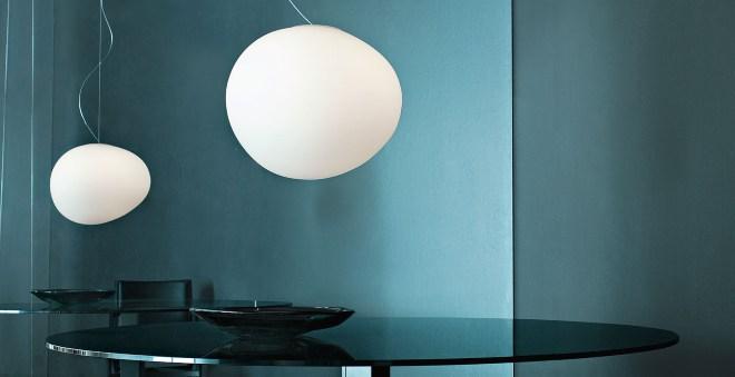 Blickfang Esszimmerleuchte: eine Pendelleuchte im italienischen Design ist stilprägend