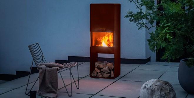 Gartendeko im Winter