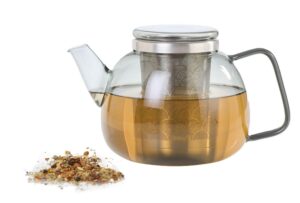 Die AdHoc Yuna Glas-Teekanne ist ideal für entspannte Cocooning-Rituale und winterliche Teemomente.