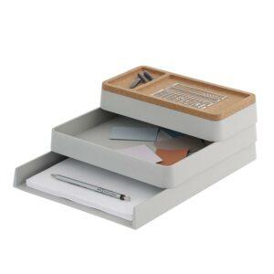 Ganz in Weiß: Muuto Arrange Desktop Module in drei unterschiedlichen Größen. Das ist Minimalismus im Winter, wie wir ihn lieben.