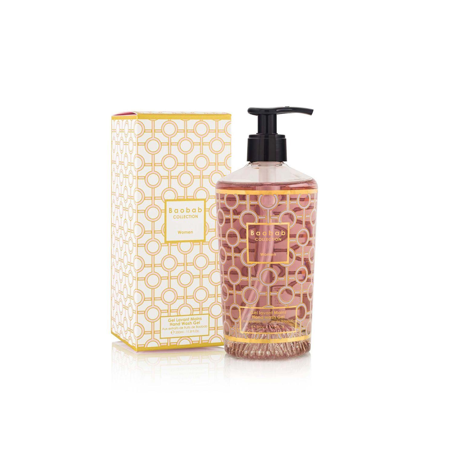 Baobab Collection Women Handwaschgel mit Pumpflasche und gemusterter Verpackung