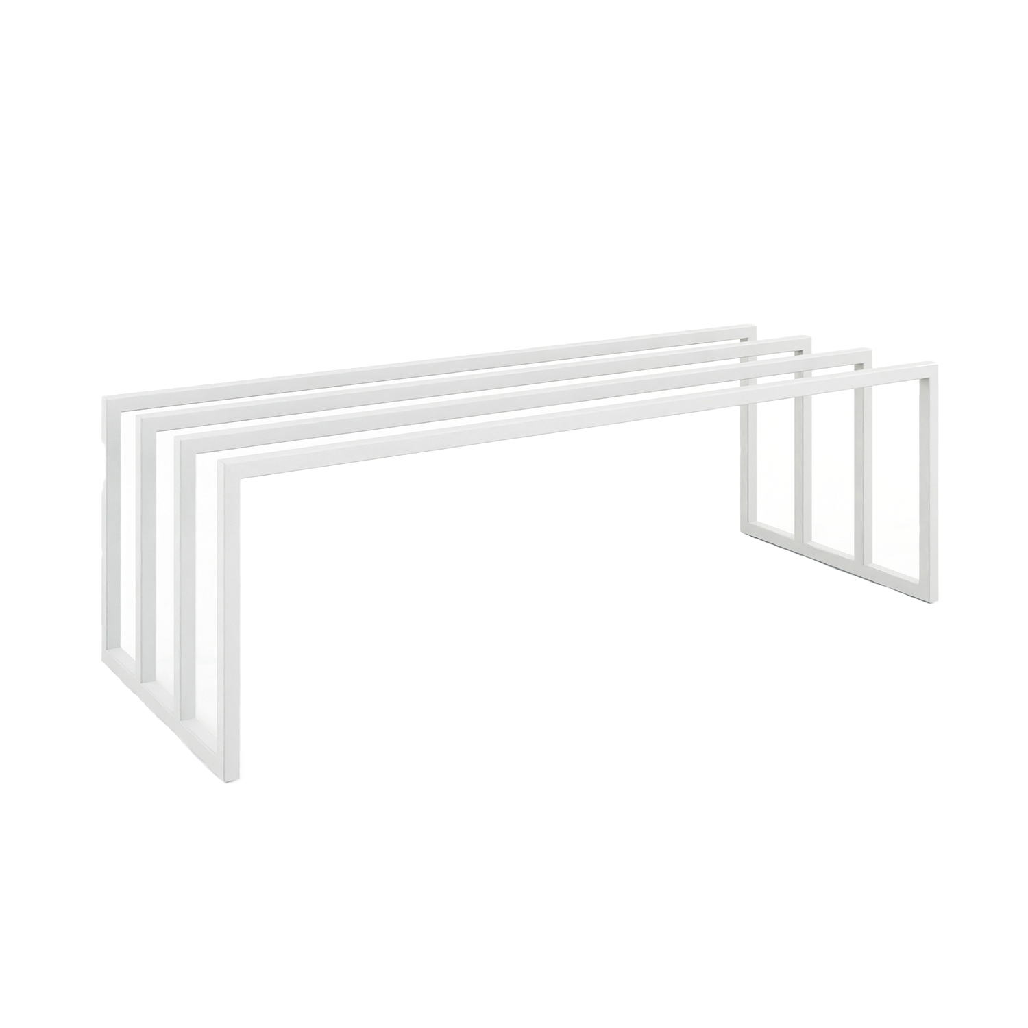 metallbude bovi schuhregal weiss 96755