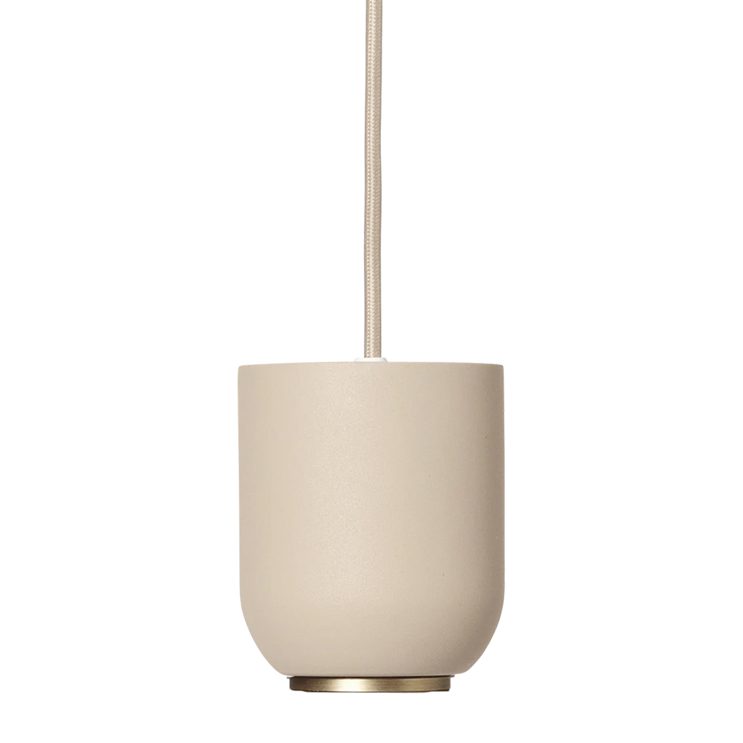 ferm LIVING Socket Pendant Bell cashmere 1104269679 104340