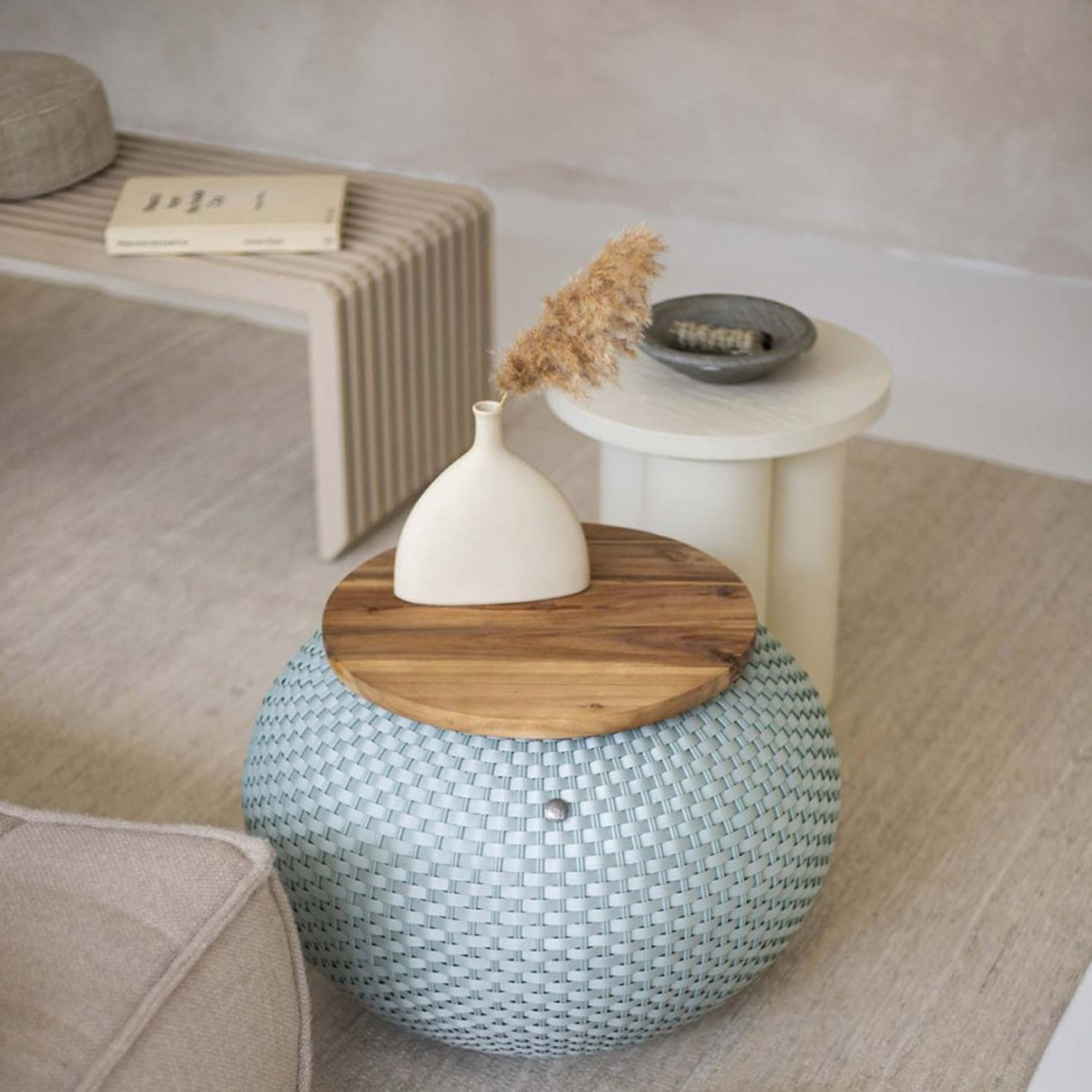 handed by halo beistelltisch eucalyptus wohnzimmertisch 93895