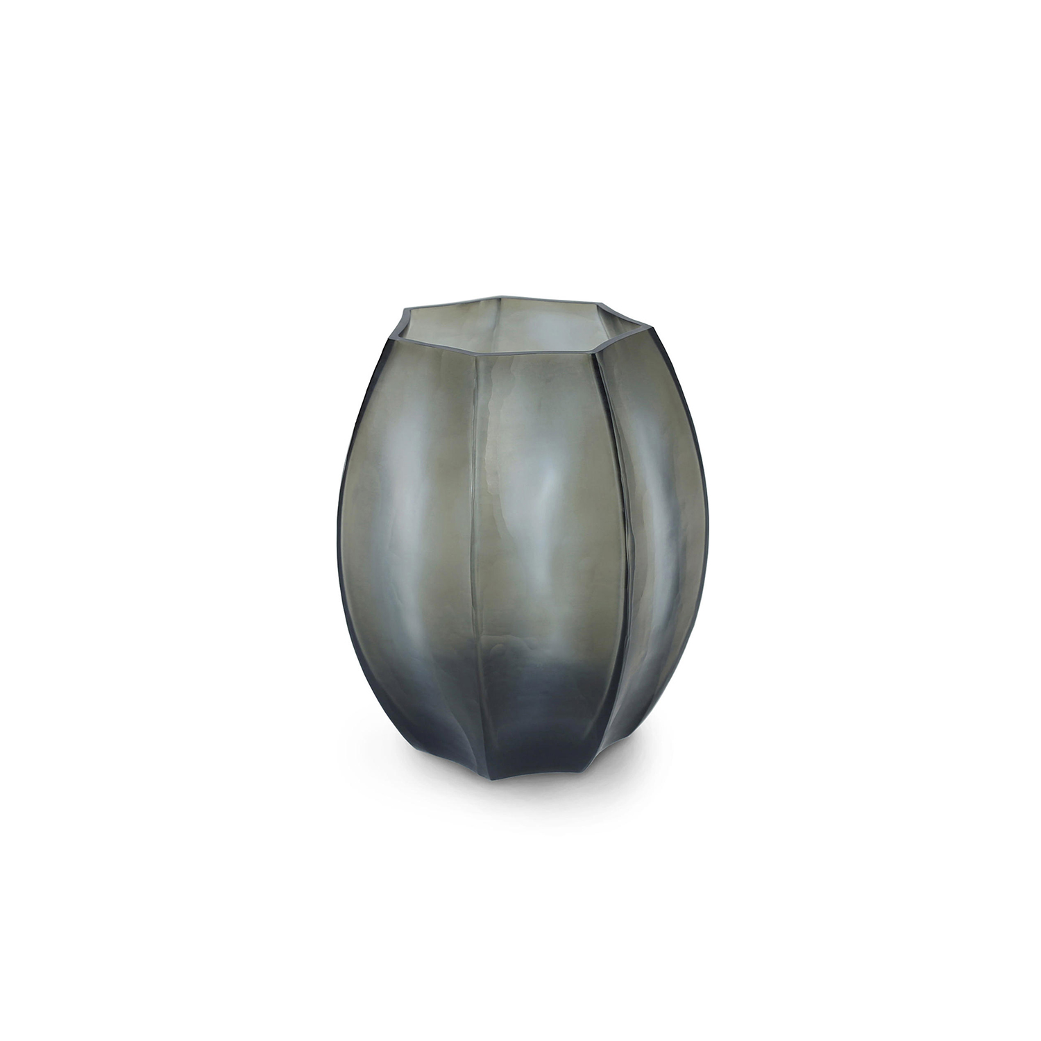 guaxs koonam vase indigo smokegrey small 76344