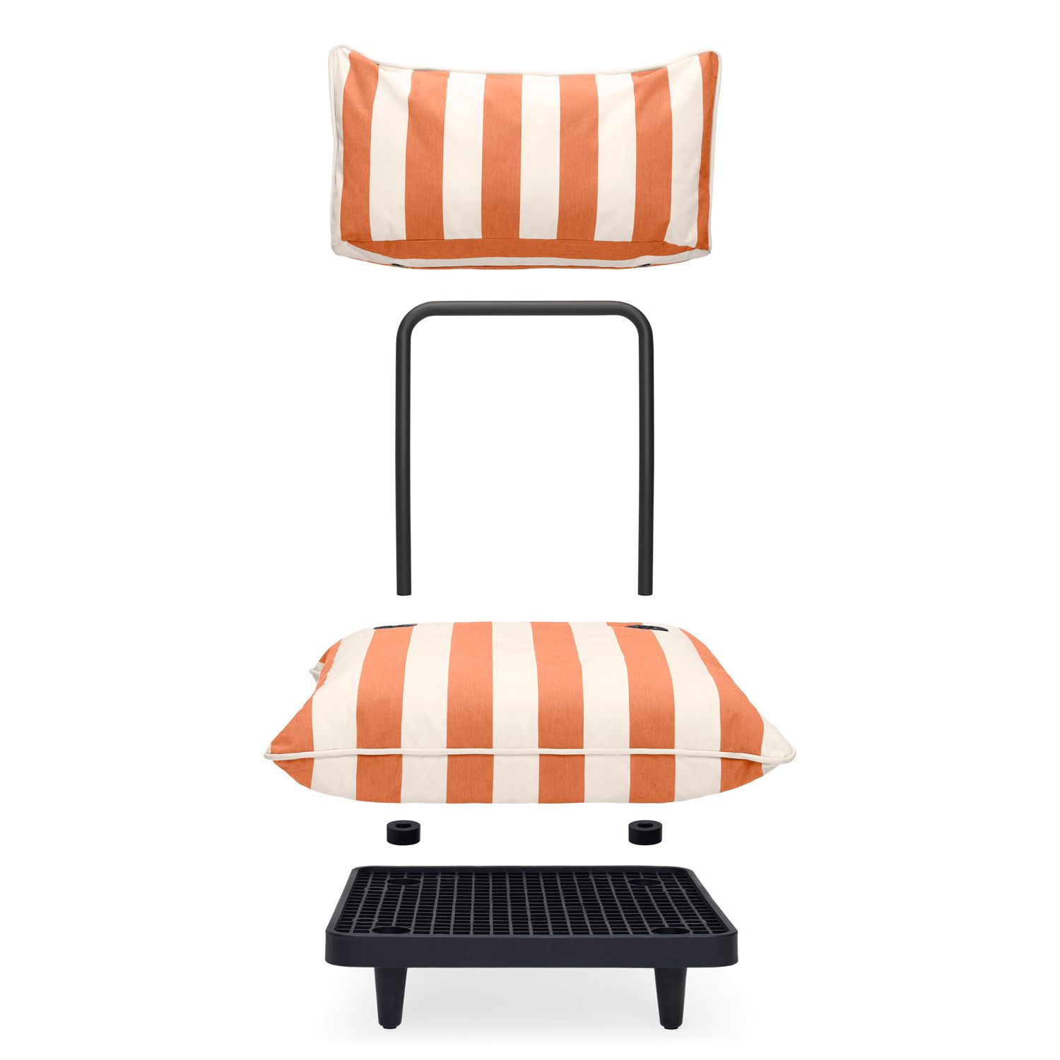 Fatboy - Paletti Stripe Orange Creme Set medium links