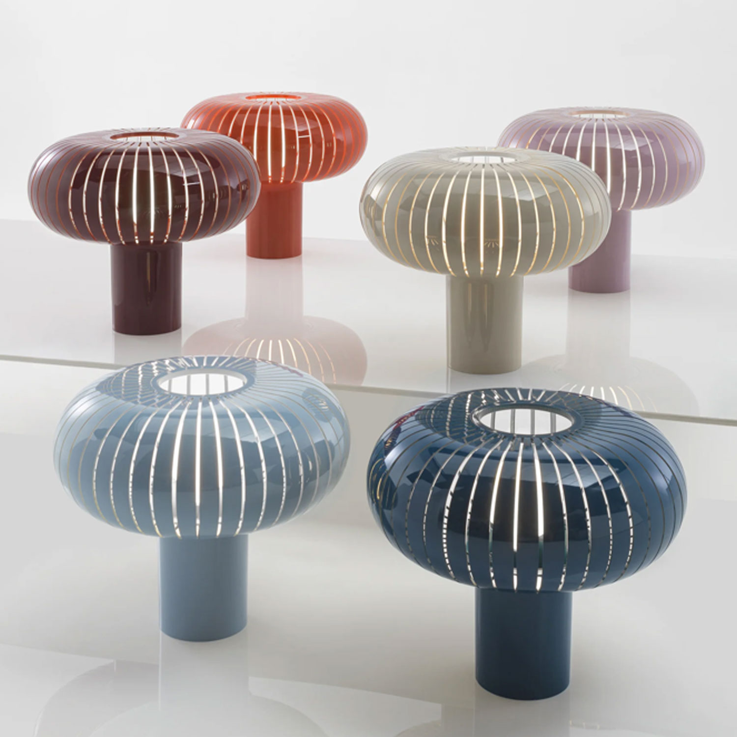 Kartell - Teresa Tischleuchte orange Special Edition