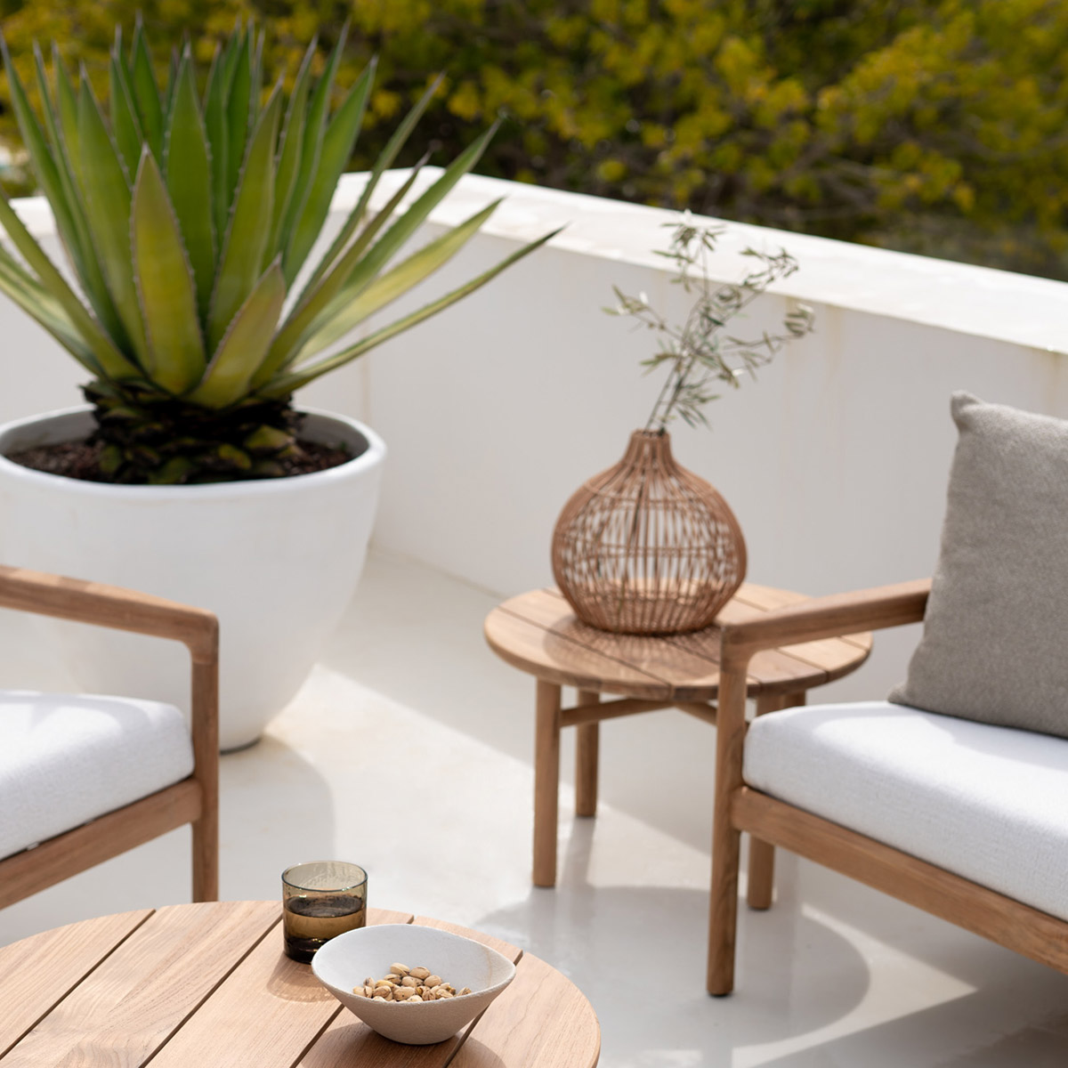 beistelltisch quatro ethnicraft 91558