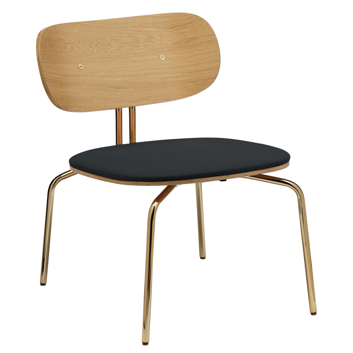 umage curios lounge chair eiche messing shadow 5917 1C730 04 106358