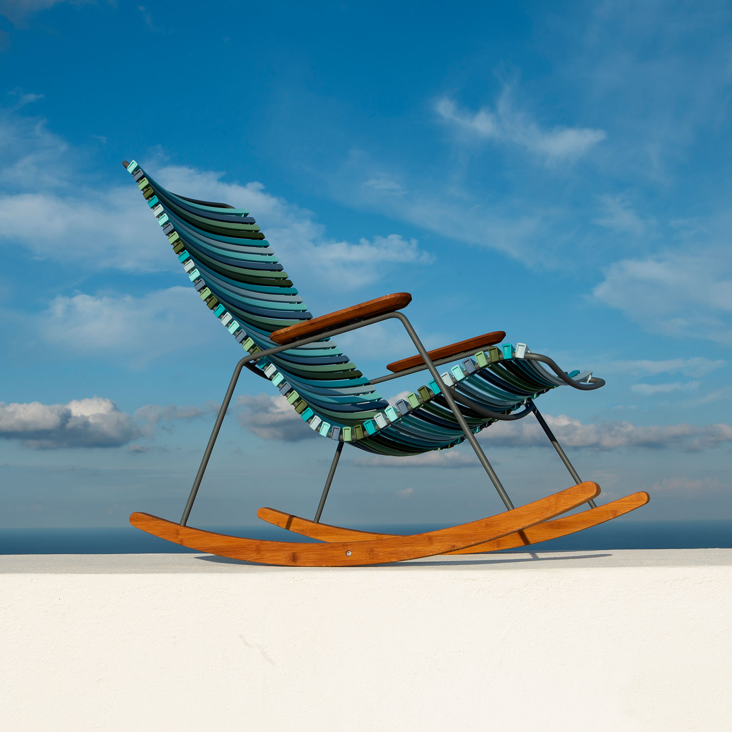 rocking chair multicolor 2 houe 92307