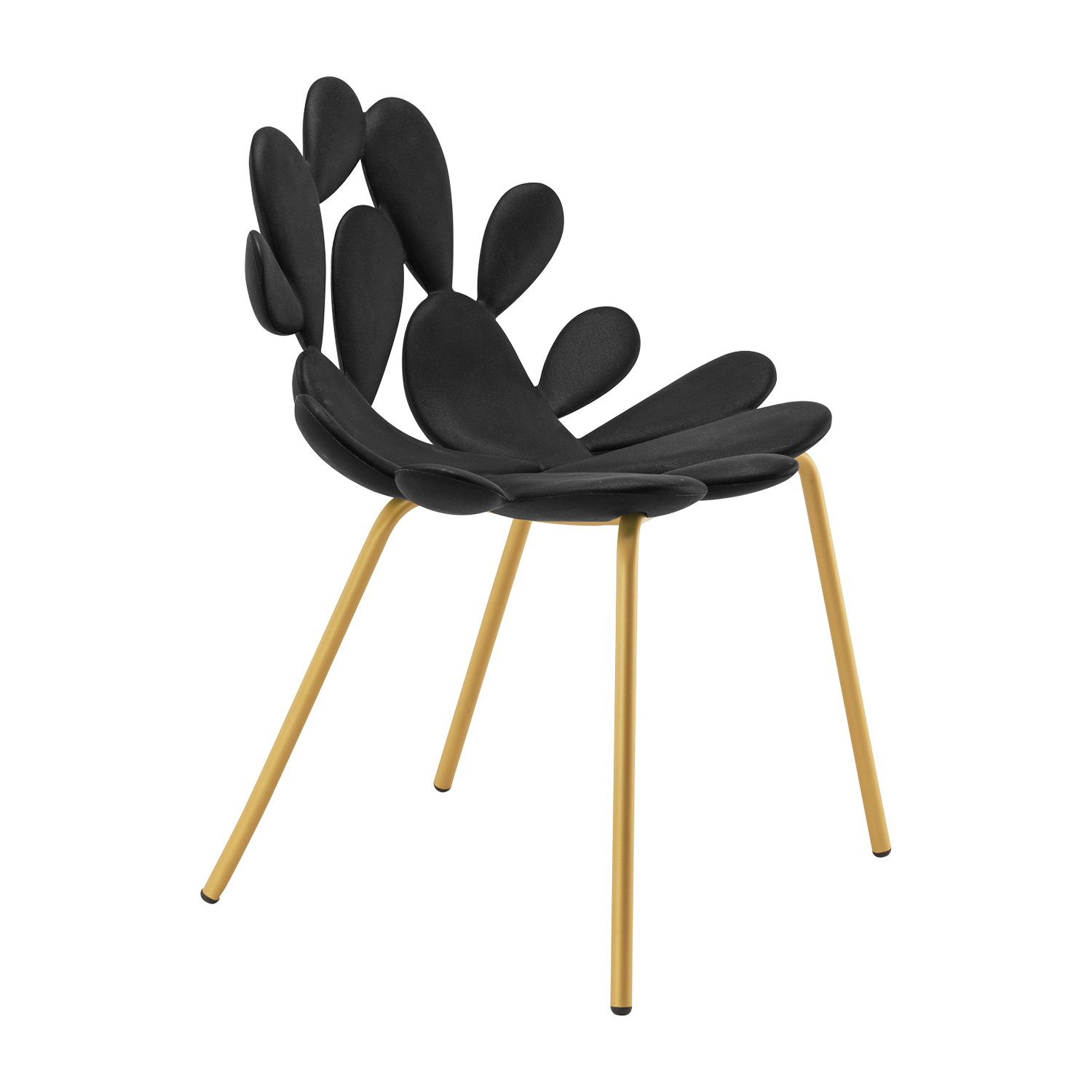 qeebo filicudi stuhl schwarz seitlich 97443