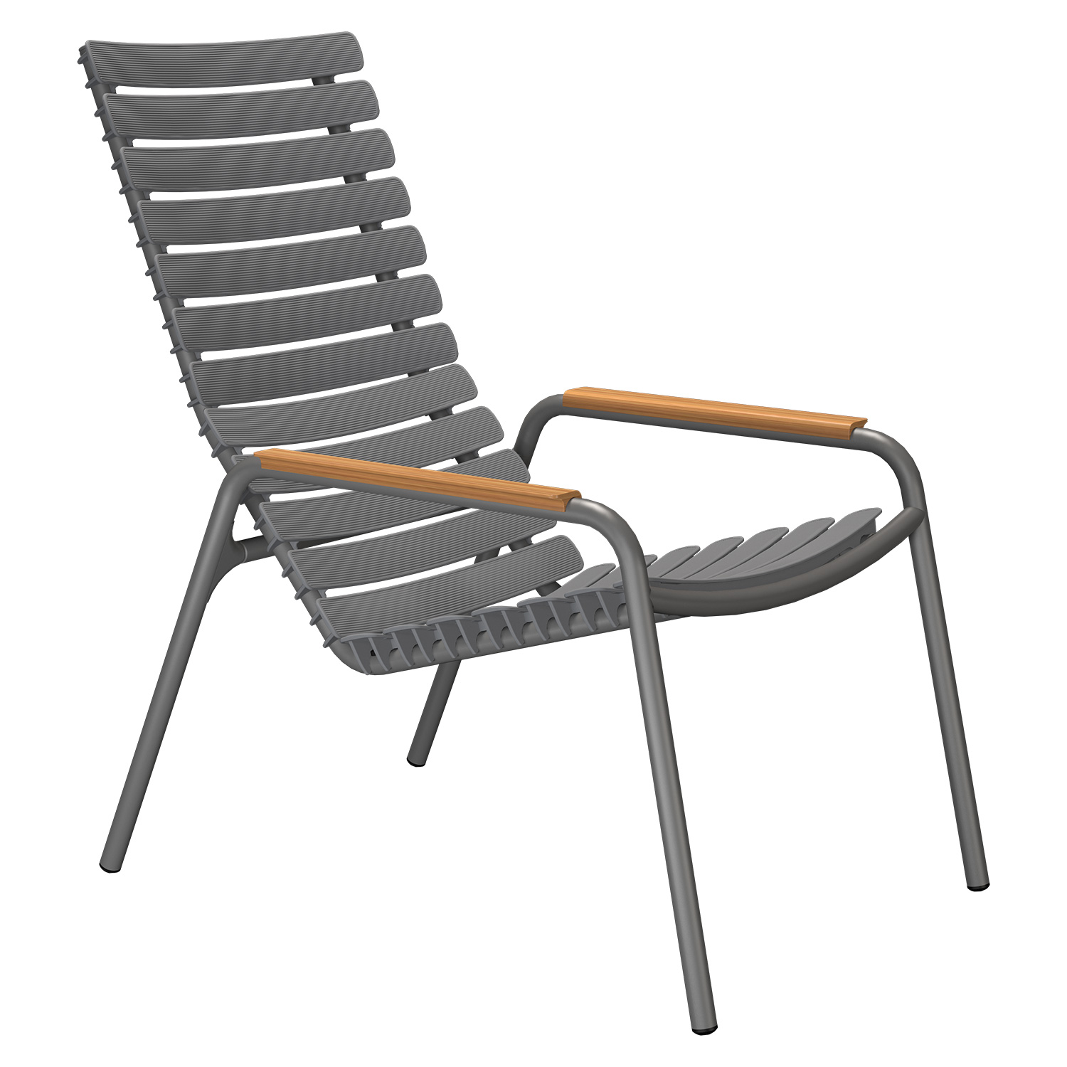 houe reclips lounge chair dunkelgrau 22306 7026 03 92662