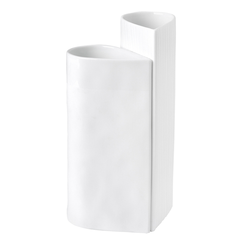 Räder Design - Hochzeit Porzellan-Vasen-Set Plissiert