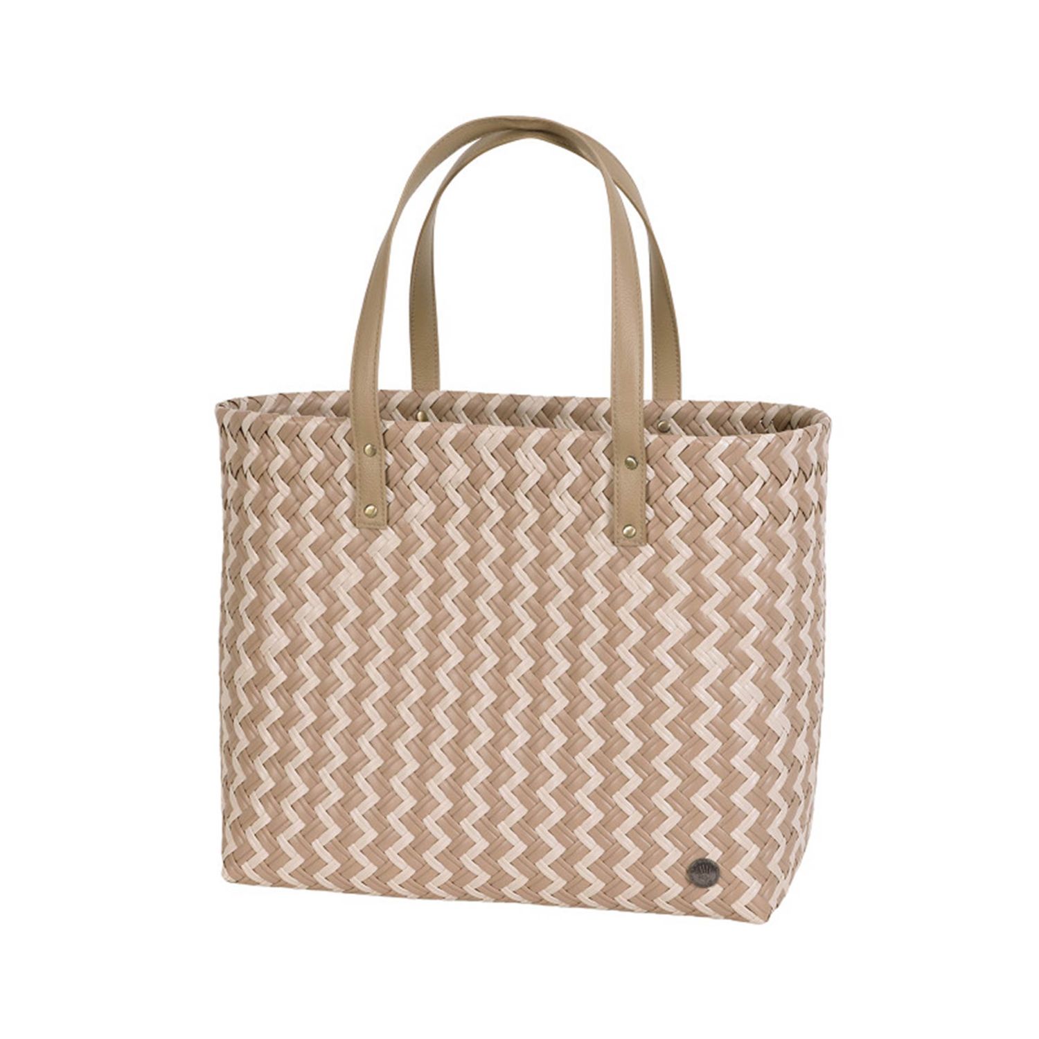 Handed By - Faye Shopper champagne pattern