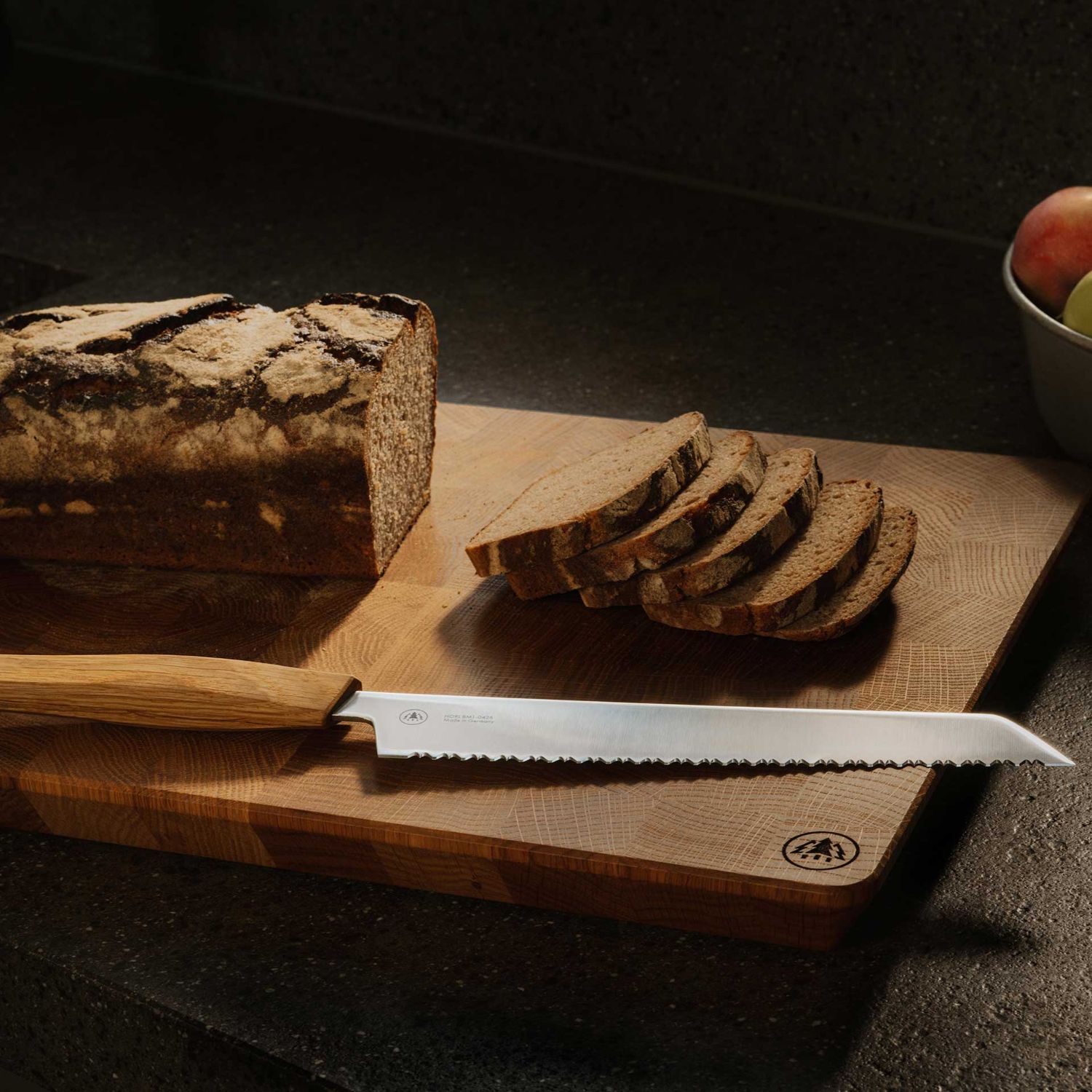 HORL® - HORL® Brotmesser eiche
