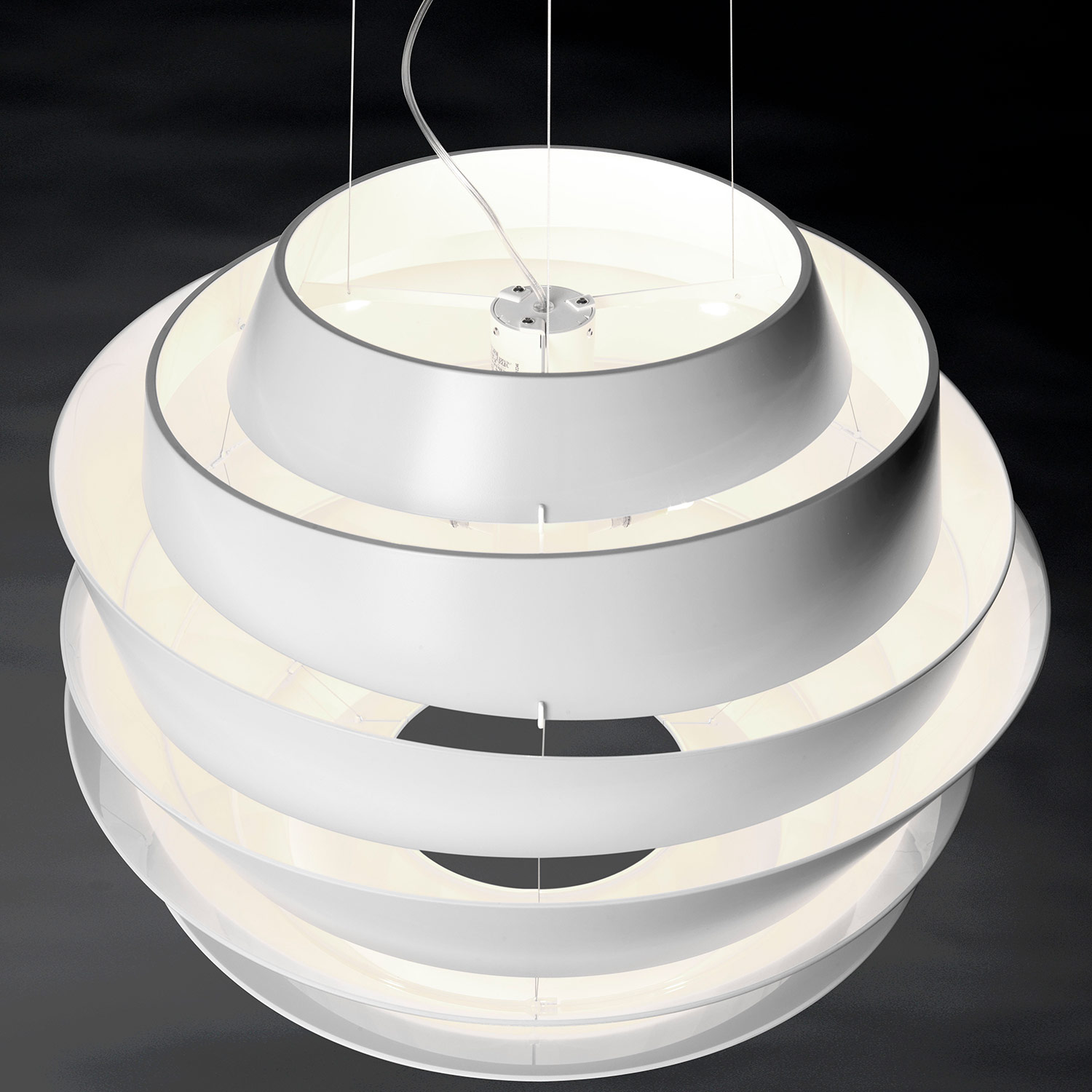 foscarini le soleil pendelleuchte von oben 63520