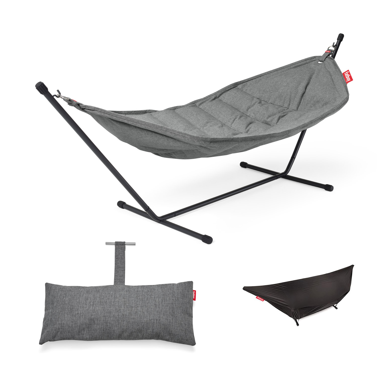 fatboy headdemocksuperb deluxe rock grey 66373