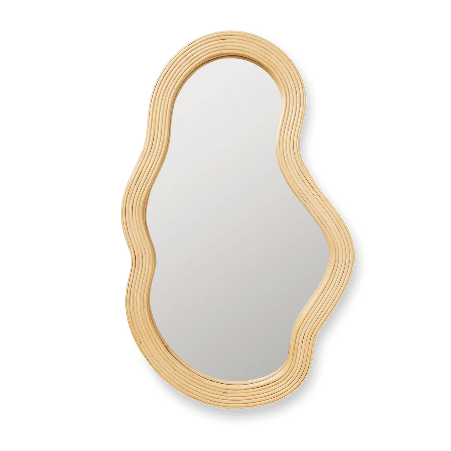 ferm LIVING Pond Rattan Spiegel 1104270053 104670