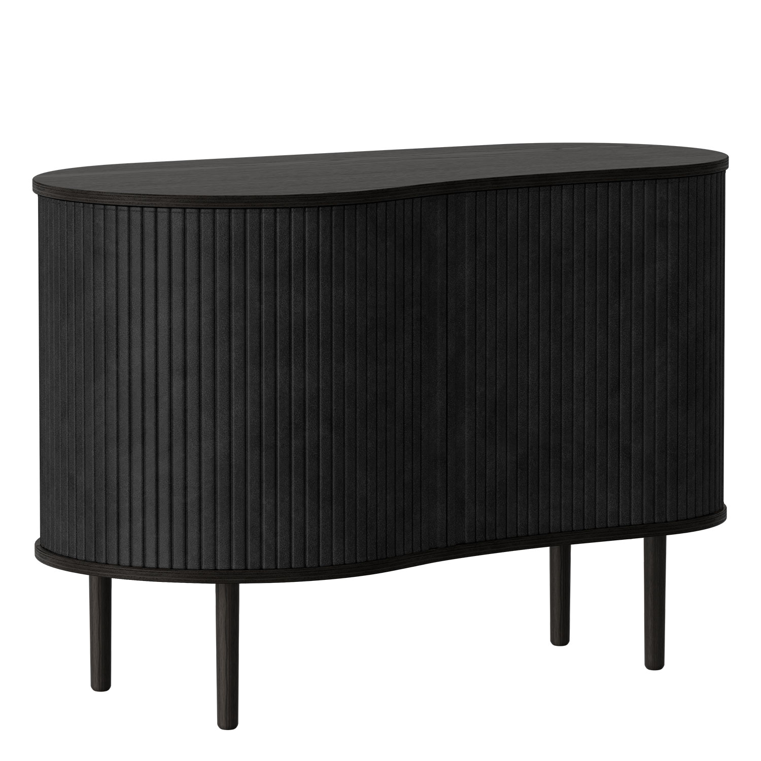 umage audacious sideboard eiche schwarz charcoal 76125