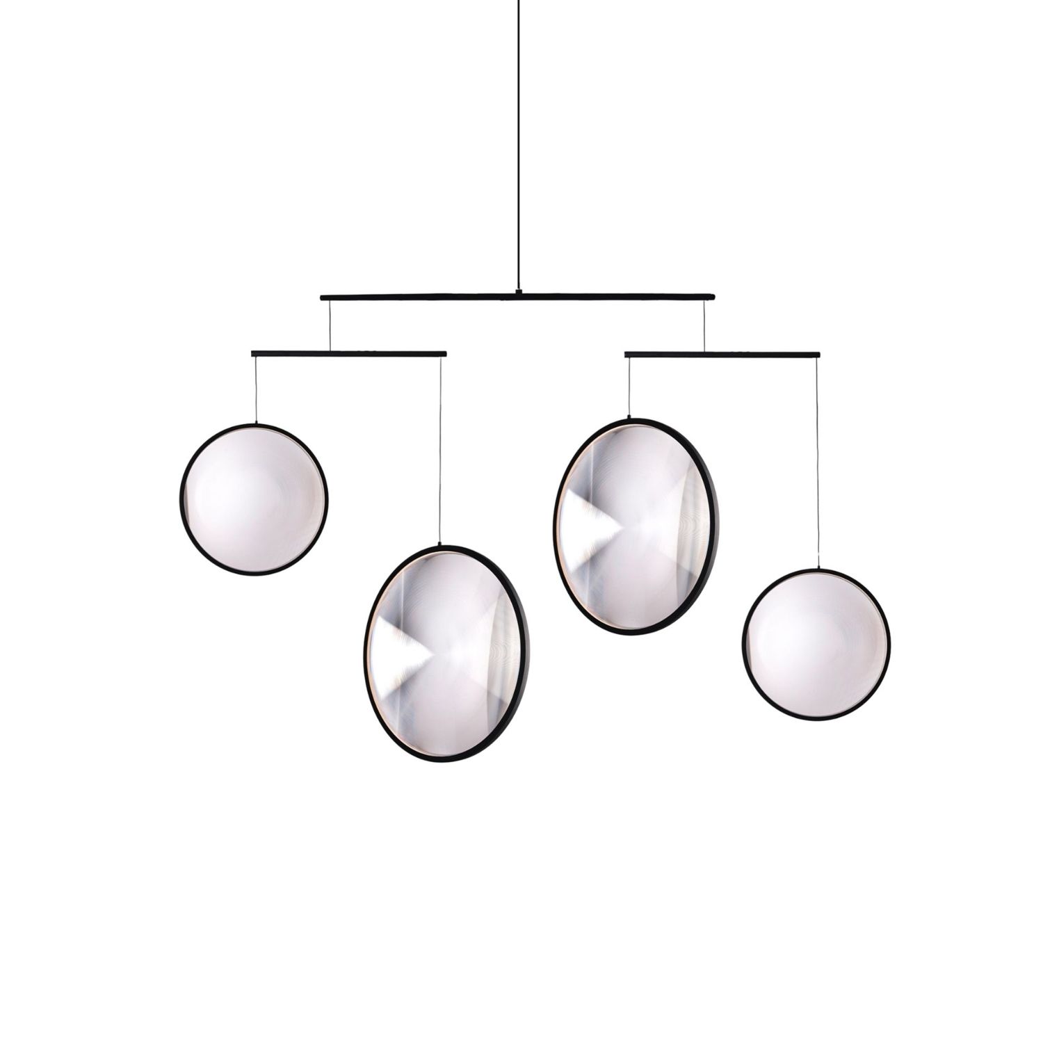DCW - Focus Pendelleuchte X4 schwarz