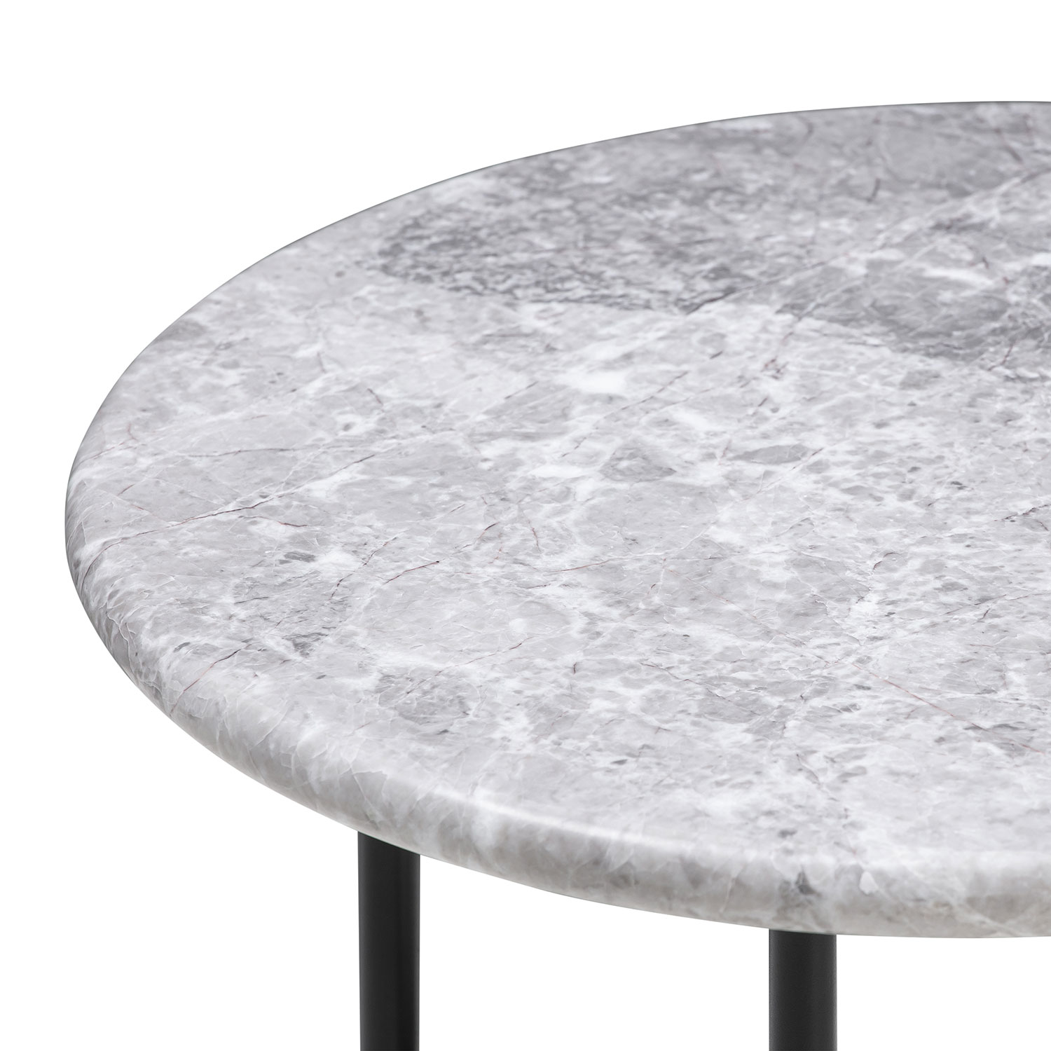 wendelbo floema small table marble grey detail 94110