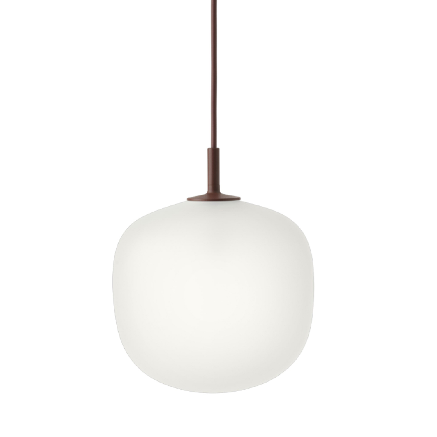 muuto rime pendelleuchte 18cm deep red 93778