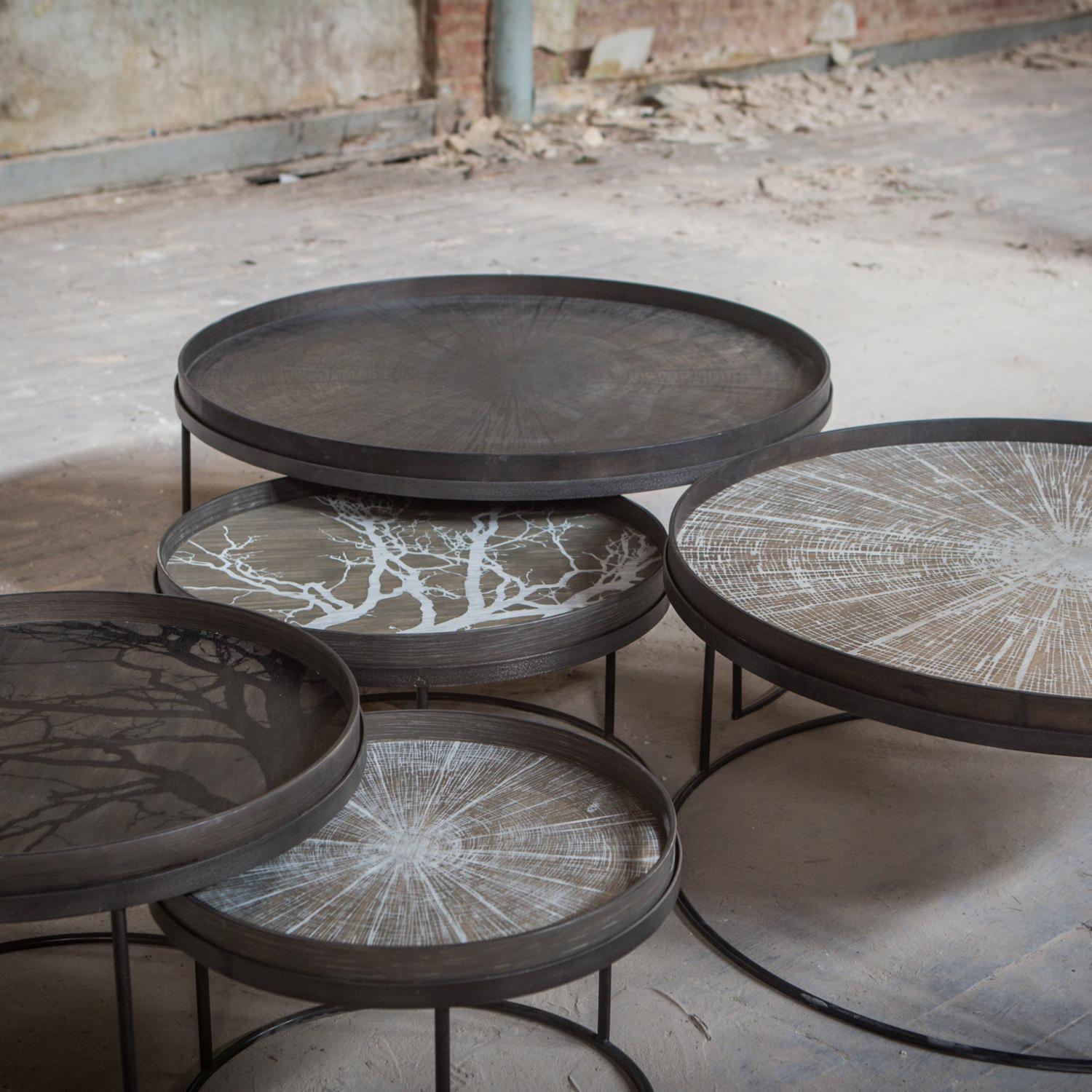 Ethnicraft Notre Monde 20329, 20726 Tablett Tisch sets niedrig