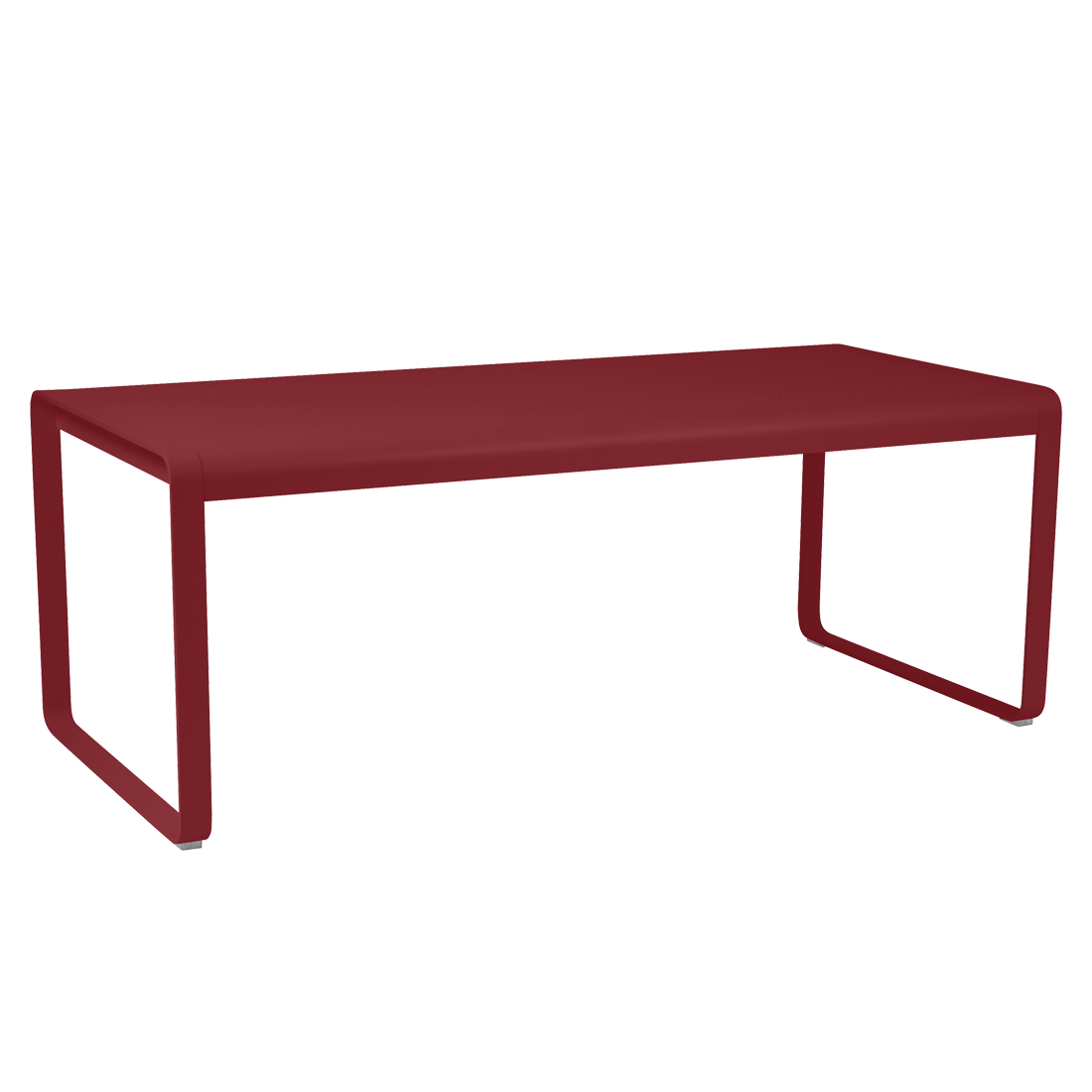 fermob bellevie tisch 196cm chili 43 64091