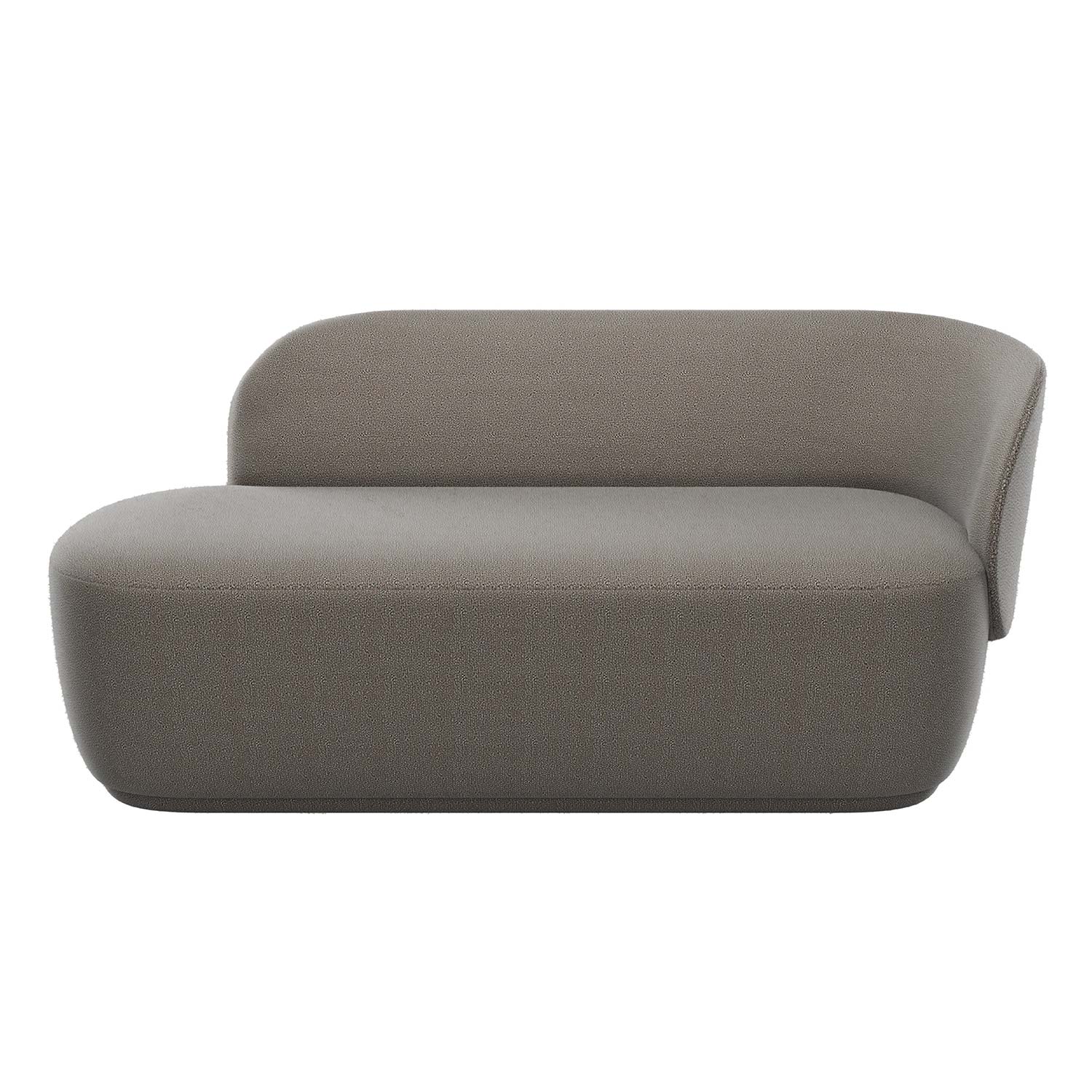 blomus - KUON Chaiselongue Socia taupe rechts