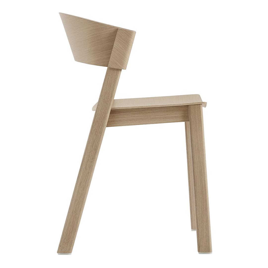 muuto cover side chair eiche detail seitlich 71909