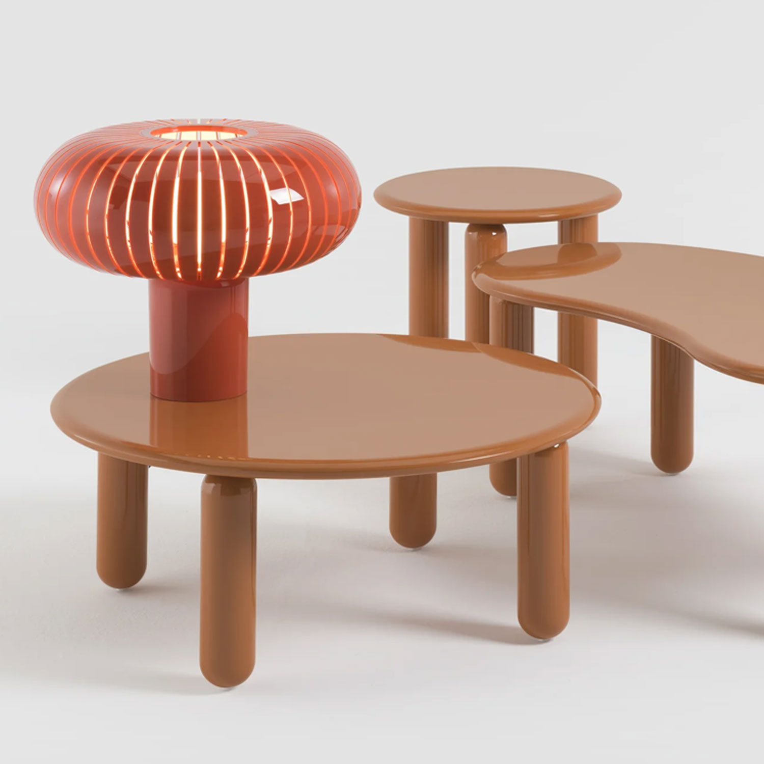 Kartell - Teresa Tischleuchte orange Special Edition