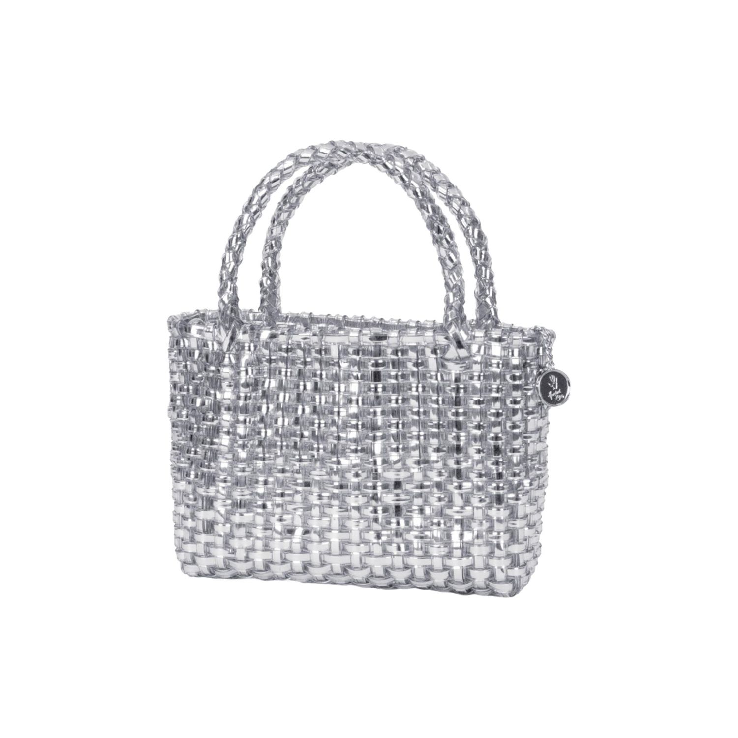 Handed By - Gigi Handtasche silber