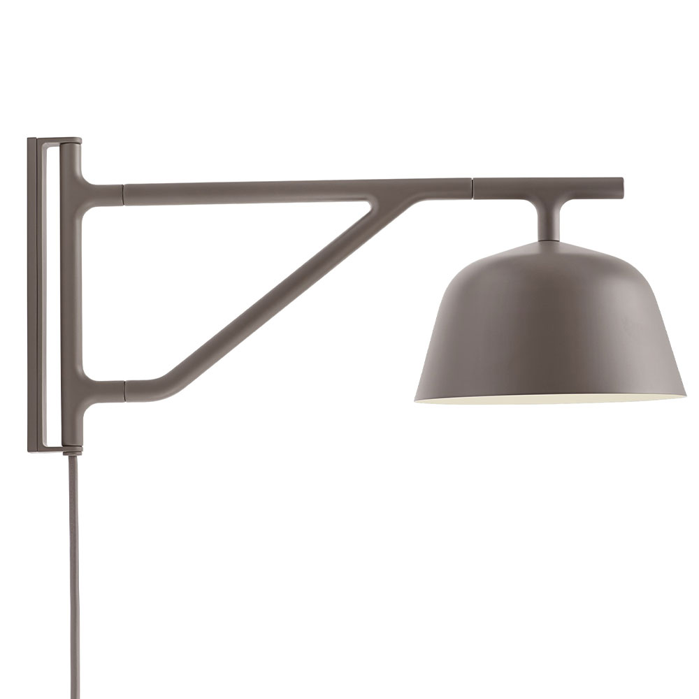 muuto ambit taupe wandleuchte 55933