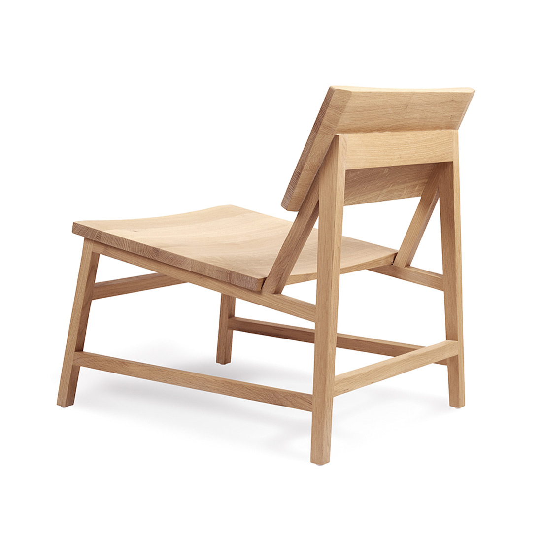 n2 ethnicraft loungesessel freisteller eichenholz seite hinten 89282