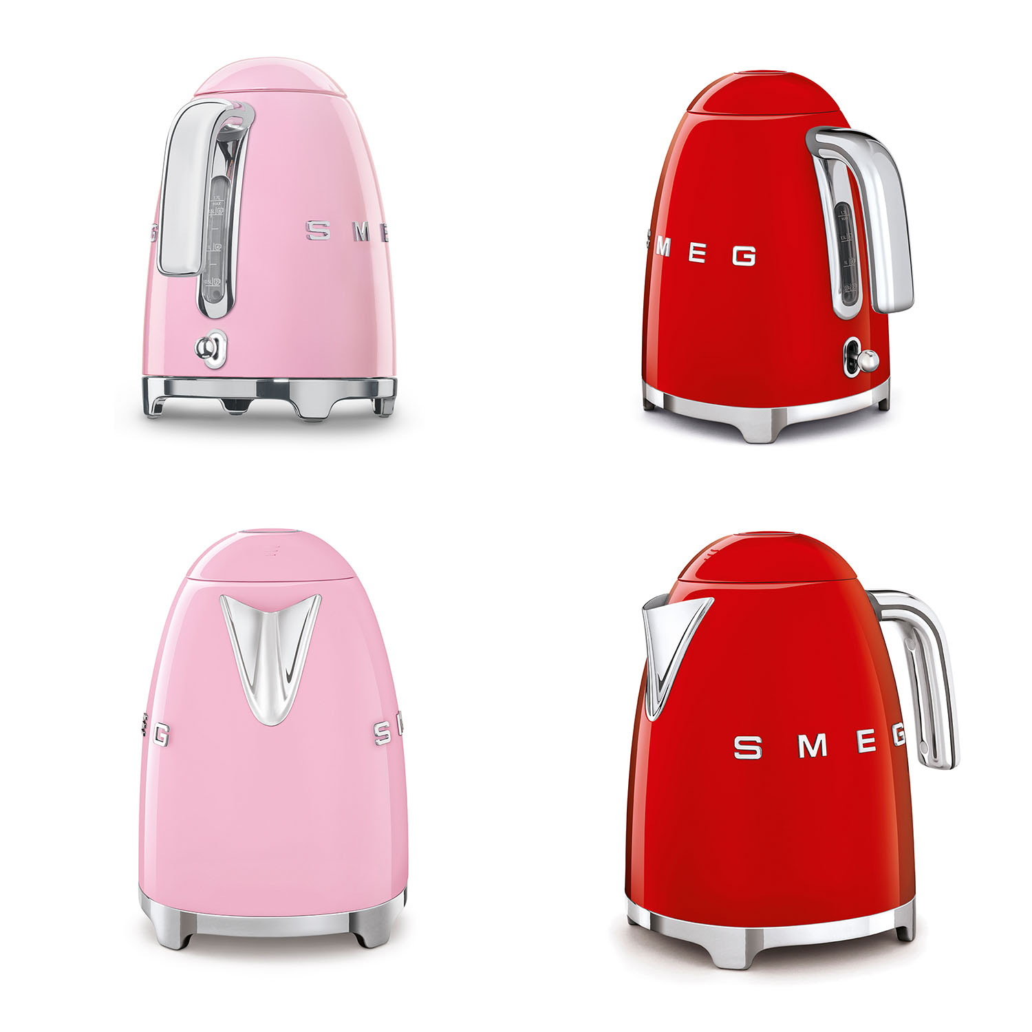 Seitenansicht Wasserkocher KLF03 SMEG 45673