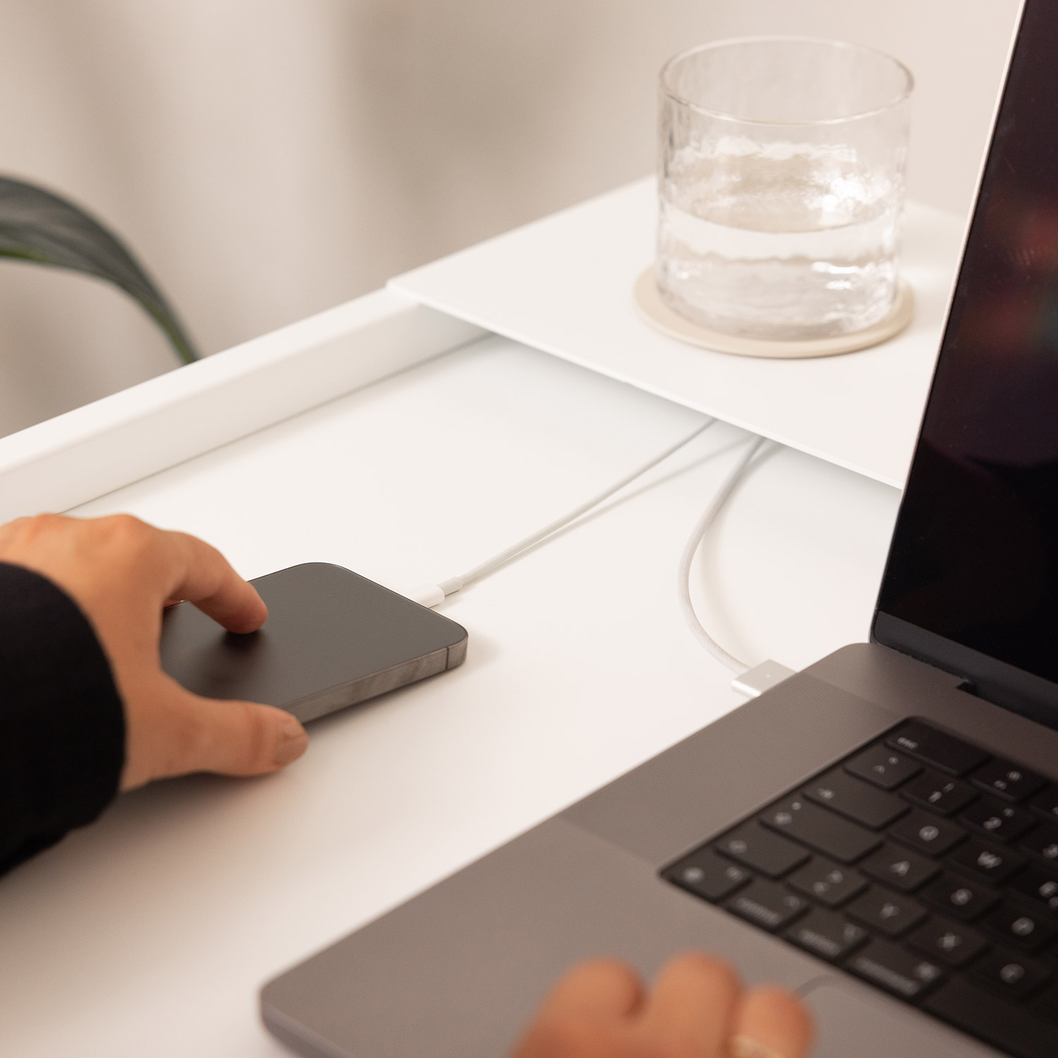 Metallbude - Donna Schreibtisch schwarz