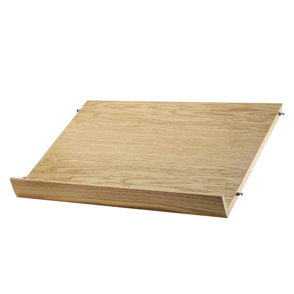 string shelf wood oak 58x30 56942