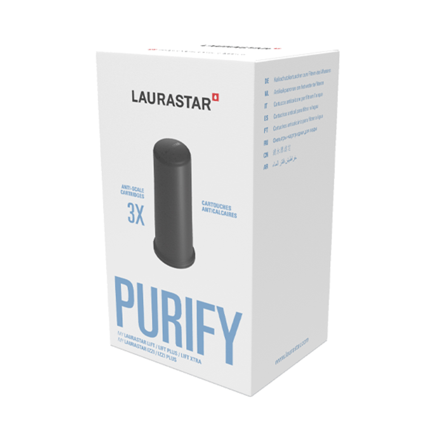 laurastar kalkschutzkartuschen lift 3er set 99284