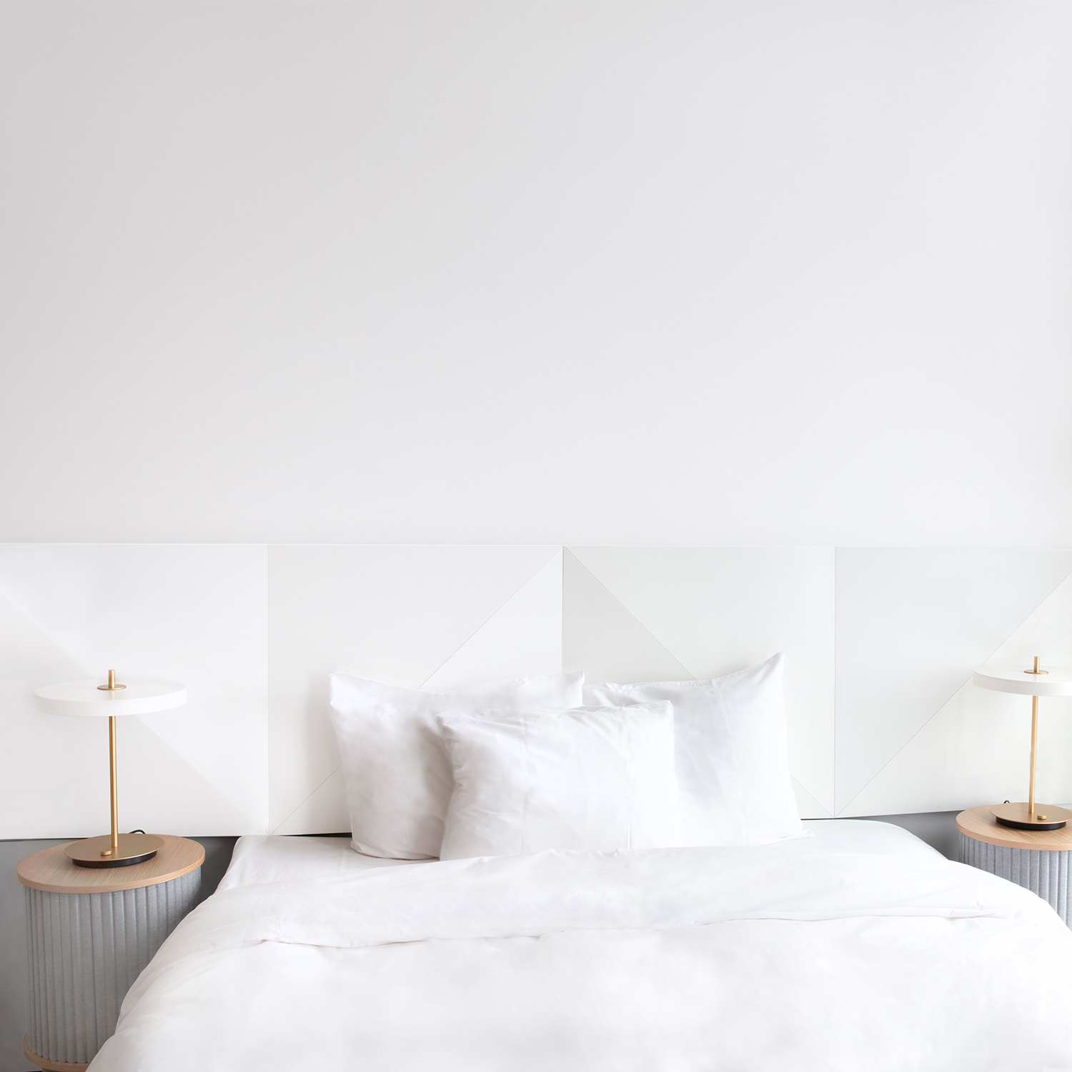 umage audacious side table silbergrau nachttisch 59217