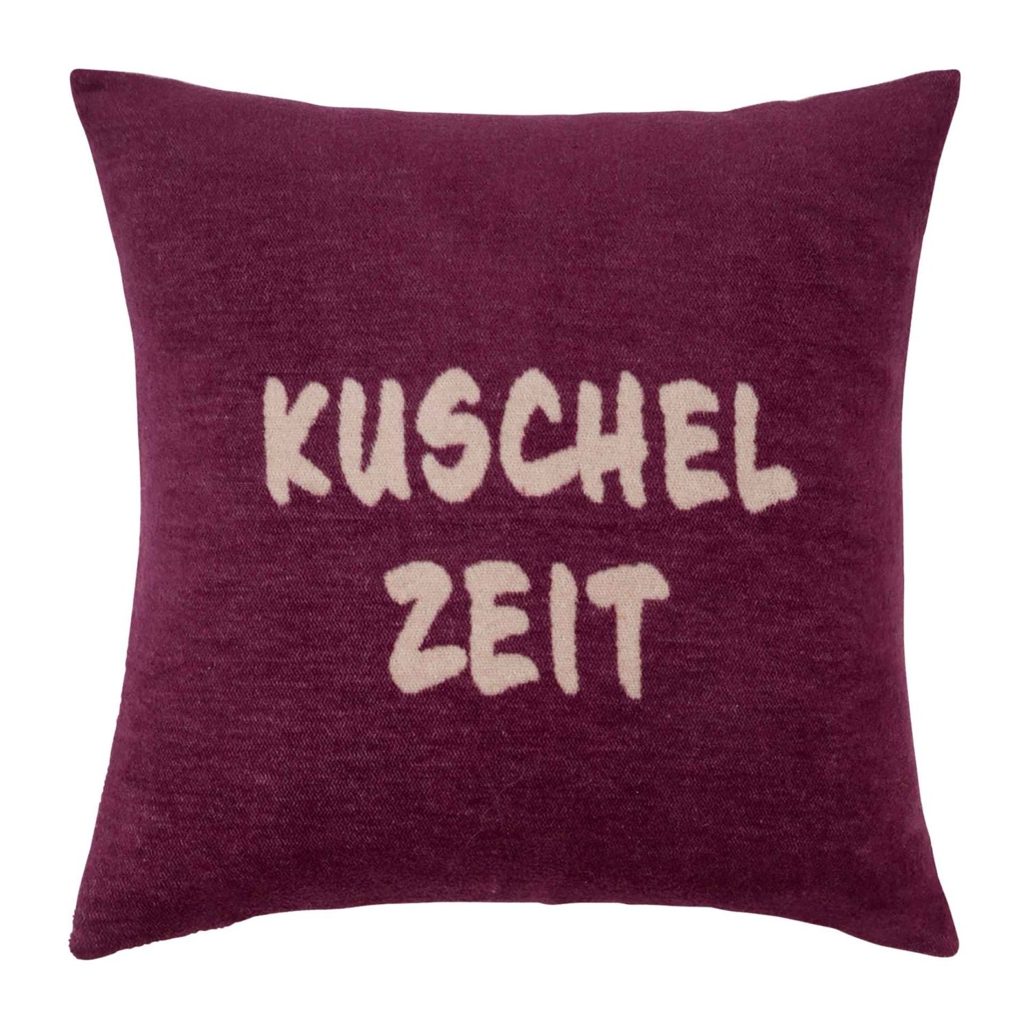 pad - Cozy Up Kissenhülle 50 x 50 cm taupe-burgundy-zeit