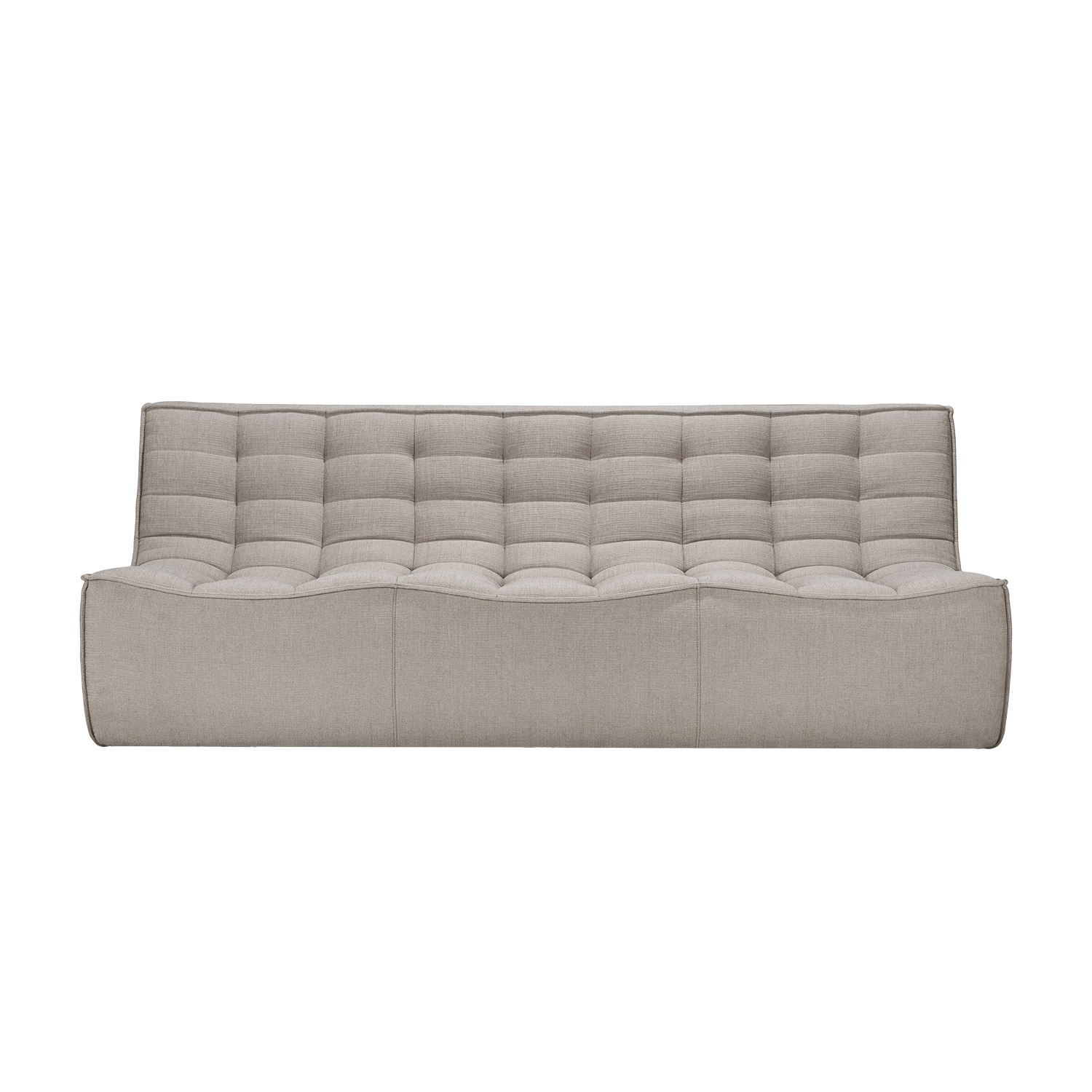 ethnicraft N701 sofa eco ecru 3 sitzer 20268 103886