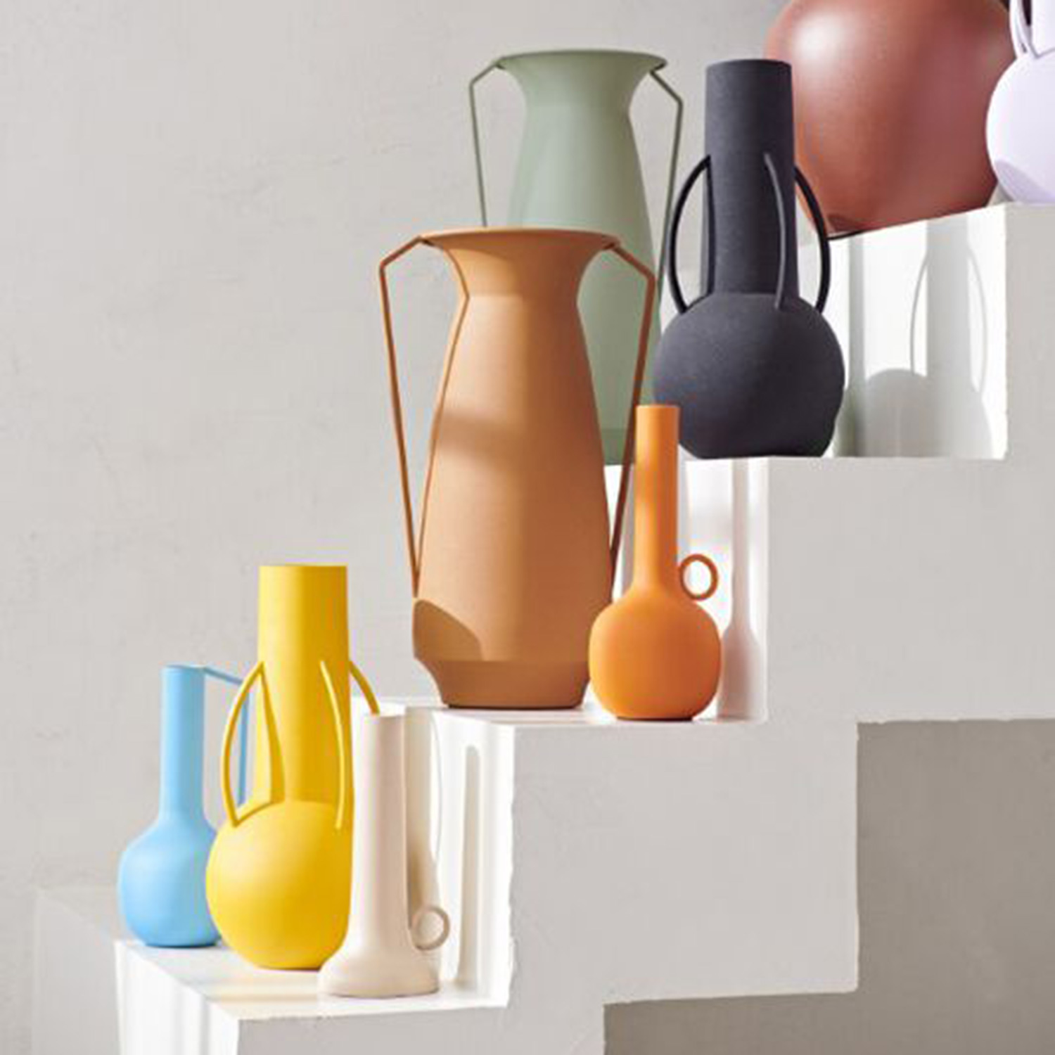 pols potten roman vase treppe 95878