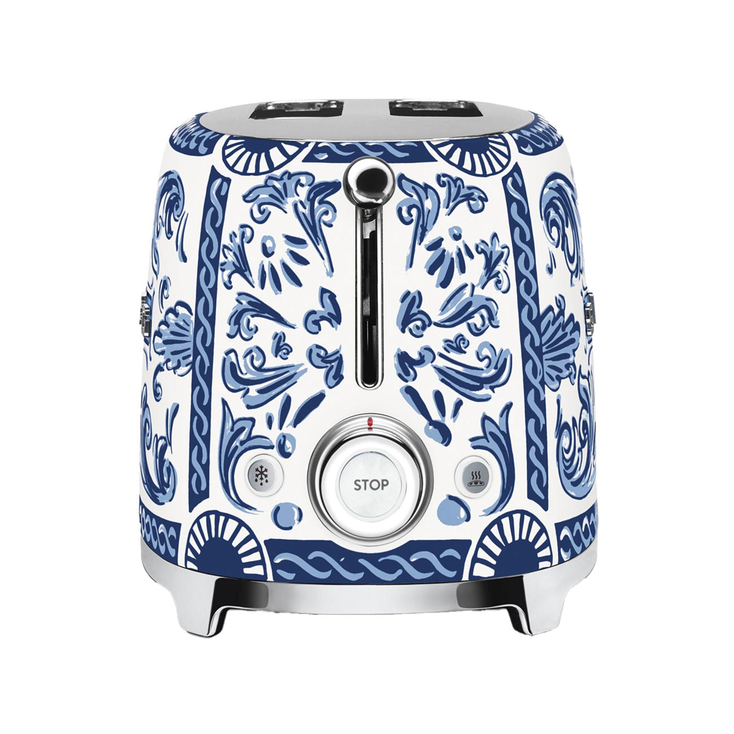 smeg tsf01 toaster blu mediterraneo frontal 95411