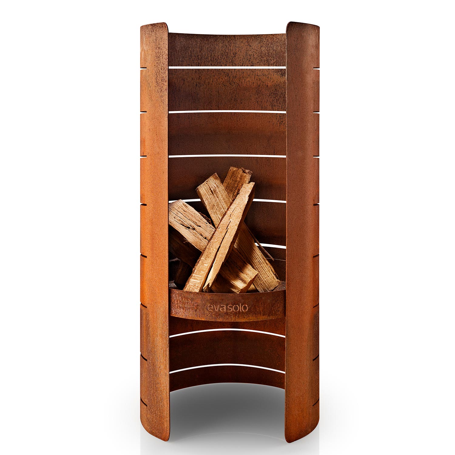 eva solo firecylinder gartenkamin mit holz 78666