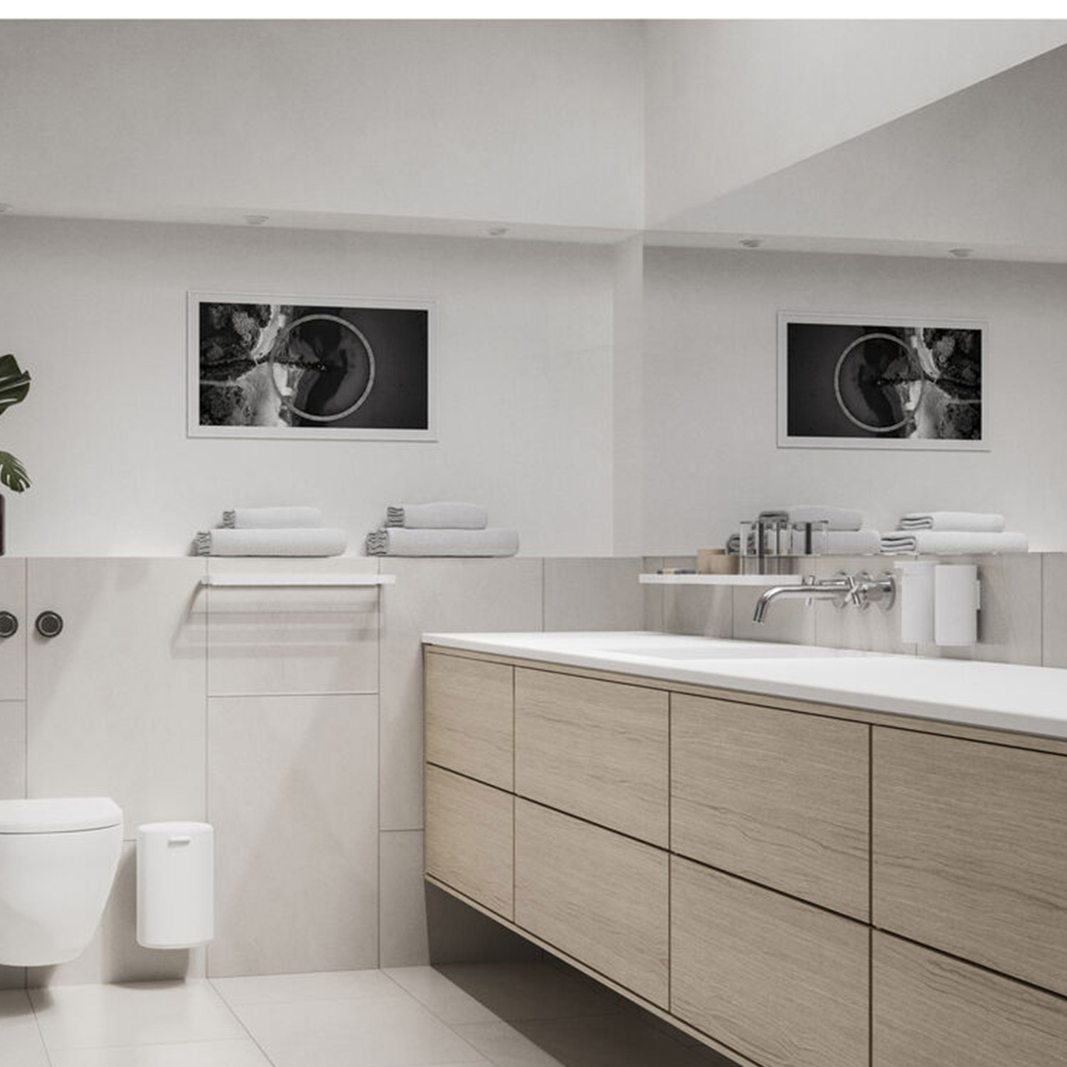 Zone Denmark Rim Handtuchhalter 14471 44 7 weiss ambiente 104746