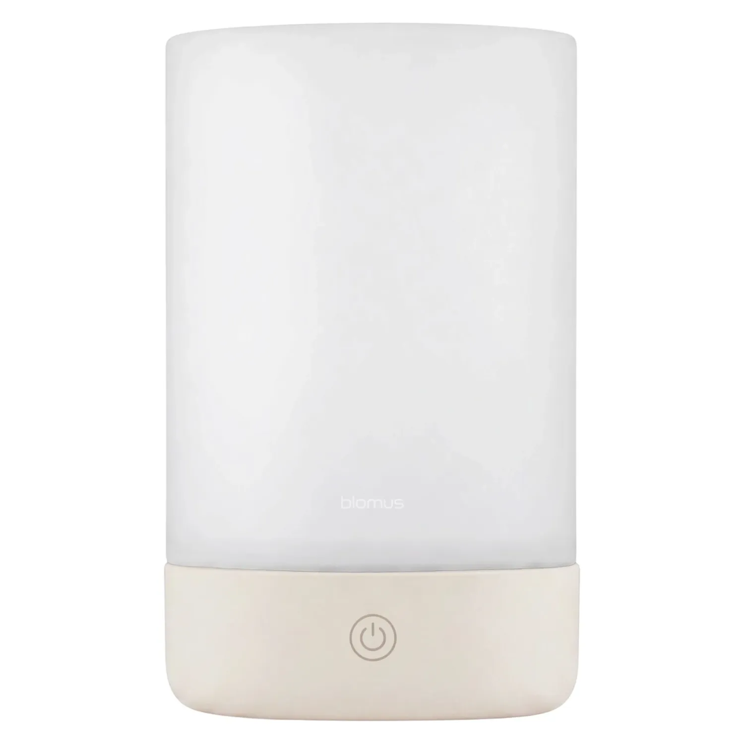 blomus - CALMA LED Akku Leuchte M silk gray