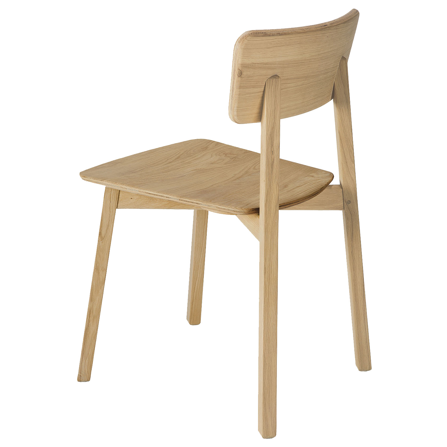 ethnicraft casale stuhl eiche rueckansicht freisteller 88247