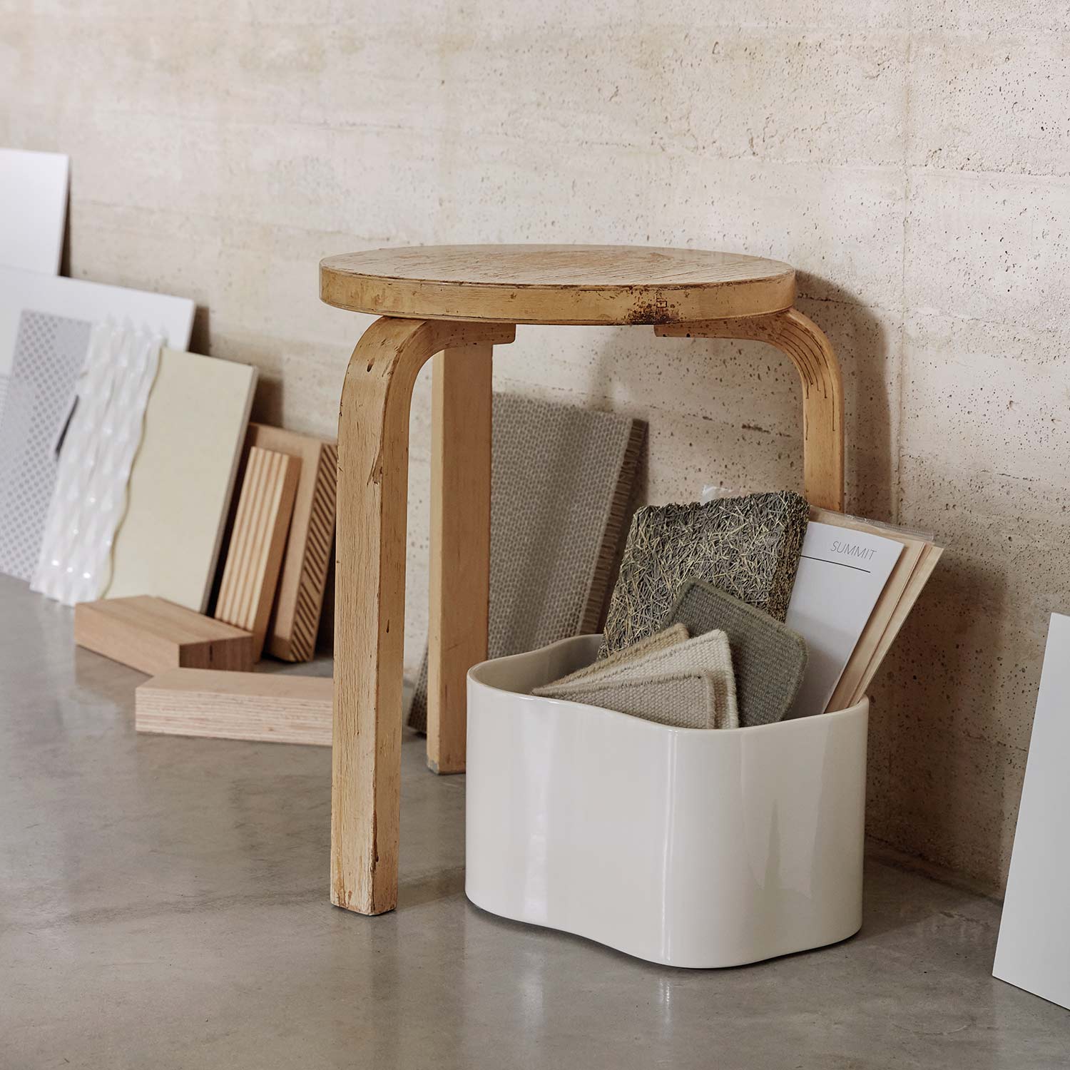 artek hocker 60 birke ambiente 90671