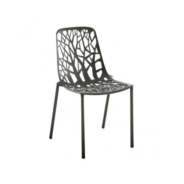 weishaeupl Forest stuhl grau metallic 25699